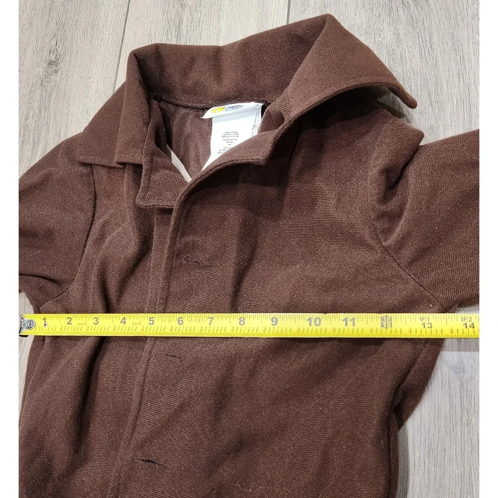 California Costumes Kids L Colonial Brown Tailcoat Attached Vest Hamilton Style